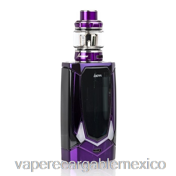 Vape Recargable Ijoy Avenger 270 234w Tc Kit De Inicio Espejo Morado